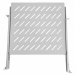 59355 Полка выдвижная 1U для шкафа глубиной 600 (483х400), серая