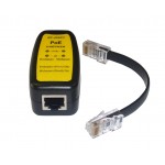 55679 Тестер RJ45, PoE 802.3af + 802.3at, 4 LED индикатора, черный, Netko