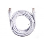 57009 Патч-корд Technolink UTP4 cat 5e, 5,0м, ВС, LSZH, белый, литой коннектор
