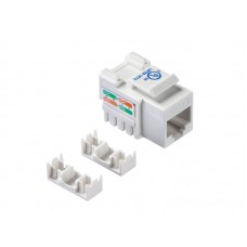 54137 Модуль Keystone неэкранированный, RJ-45, cat.6, 90°, 110/Krone тип, под инструмент, KE, белый, Netko СКС 54137 Модуль Keystone неэкранированный, RJ-45, cat.6, 90°, 110/Krone тип, под инструмент, KE, белый, Netko СКС