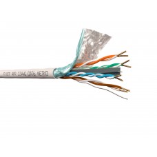 53181 Кабель F/UTP 4 (FTP4 ) cat.6 NETKO /4 пары 23 AWG BC / 305м / одножильный, экранированный с крестовиной, 305м, серый СКС, FLUKE TEST