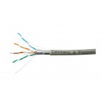 56104 Кабель Skynet Premium FTP4 cat.5е, одножильный / 305м / Cu / Проходит Fluke тест / серый