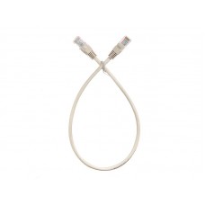 57100 Патч-корд Technolink UTP4 cat 5е, 0,5м, ВС, LSZH, серый, литой коннектор (упак 10)