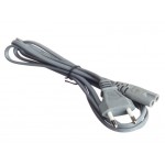 55372 Кабель питания с вилкой 1,5м, серый РАСПРОДАЖА