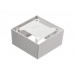 55224 Коробка установочная 80х80х41.2 для накладки французского типа c пластиковыми скобками