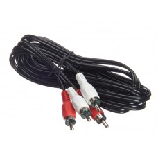 51660 Шнур аудио-видео: 2RCA-2RCA ( длина 3 м, литой), Netko