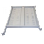 56032 Полка для шкафа глубиной 800 (443х600), с ушками, с крепежом, серая, 300 кг