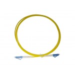 57825 Патч-корд оптический соединительный LC-LC/UPC SM Simplex 3.0мм 9/125, 1.5м, LSZH