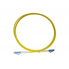 57825 Патч-корд оптический соединительный LC-LC/UPC SM Simplex 3.0мм 9/125, 1.5м, LSZH