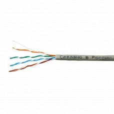 55949 Кабель Skynet Premium UTP4 cat.5е, одножильный / 305м / Cu / Проходит Fluke тест / серый