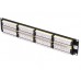 51956 Патч-панель UTP, 19, 48 портов RJ45, cat.6, 2U, Dual Type, Netko СКС, J