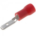 54371 Клемма ножевая MDD 1,25-110(8), КНИ 2,8мм, 0,5-1,5мм2, изолированная, красная, 100шт., Netko