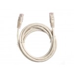 58019 Патч-корд Technolink UTP4 rj45-rj45, cat.6, 2.0м, BC, LSZH, серый, литой коннектор