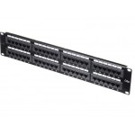 51119 Патч-панель UTP, 19, 48 портов RJ45, cat.5е, 2U, Dual Type, Netko СКС, J