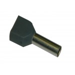 54352 Штыревой втулочный кабельный наконечник TE 4012 (НШВИ F=12мм) 2х4мм2, изолированный, серый, 100шт., Netko