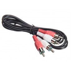 51326 Шнур аудио-видео: 2RCA-2RCA ( длина 1.2 м, литой), Netko