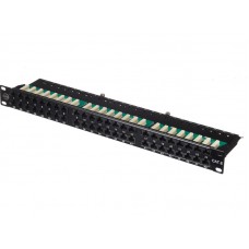 54082 Патч-панель UTP, 19, 48 портов RJ45, cat.6, 1U, Dual Type IDC, Netko СКС 54082 Патч-панель UTP, 19, 48 портов RJ45, cat.6, 1U, Dual Type IDC, Netko СКС