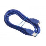 55157 Кабель шт.USB A - шт.micro USB 3.0 (1,5м), синий, блистер. Netko РАСПРОДАЖА