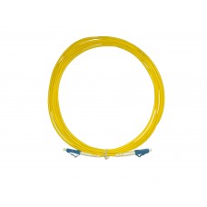 66156 Патч-корд оптический соединительный LC-LC/UPC SM Simplex 3.0мм 9/125, 3м