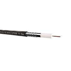 52042 Кабель коаксиальный RG-11U Netko, 75 Ом (CCS, оплетка 96 нитей AL), наружный, черный (305м) 52042 Кабель коаксиальный RG-11U Netko, 75 Ом (CCS, оплетка 96 нитей AL), наружный, черный (305м)
