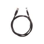 56998 Патч-корд Technolink UTP4 cat 5e, 1,0м, ВС, LSZH, черный, литой коннектор