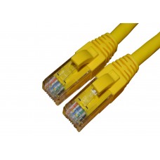 53891 Патч-корд Netko СКС UTP4 cat.6, 5.0м, литой коннектор, желтый РАСПРОДАЖА