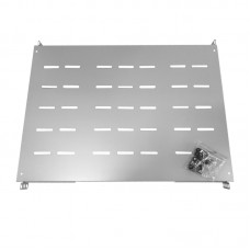 56768 Полка для шкафа глубиной 900 (440х620) с ушками, серая, 60 кг