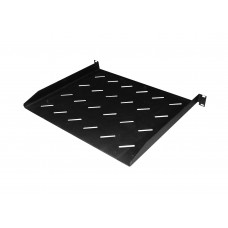 55286 Полка консольная 1U, глубина 370, без крепежа, черная