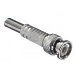 55192 Коннектор BNC под винт с пружиной, цинк, Netko