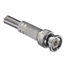 55192 Коннектор BNC под винт с пружиной, цинк, Netko