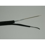 54713 Кабель волоконно-оптический 4 (SМ - 9/125), наружный с тросом, PE, черный, 2000м РАСПРОДАЖА