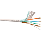 51494 Кабель LC FTP4 cat.5е, одножильный / экранированный / 305м / CCA