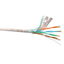 51494 Кабель LC FTP4 cat.5е, одножильный / экранированный / 305м / CCA