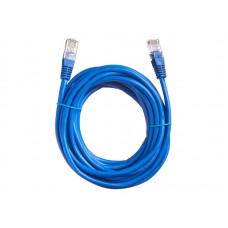 57027 Патч-корд Technolink UTP4 cat 5e, 5,0м, ВС, LSZH, синий, литой коннектор