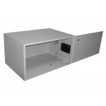 53030 Антивандальный Шкаф 6U пенального типа, (Ш*Г*В 560*400*320мм) 19 направляющие, замок, белый Netko РАСПРОДАЖА