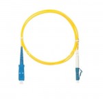 57815 Патч-корд оптический переходной LC-SC/UPC SM Simplex 3.0мм 9/125, 1м, LSZH