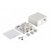 54597 Розетка внешняя комбинированная телефон+компьютер RJ-45+RJ-11 (6p4c), Netko