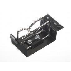 52090 Кабельный органайзер кольцевой, металлический, левый, 1 металл. кольцо