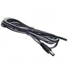 52933 Кабель питания адаптерный с штекером питания DC 5,5/2,5, 2м, черный, Netko РАСПРОДАЖА