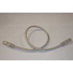 54576 Патч-корд Technolink UTP4 rj45-rj45 cat.6, 0.5м, BC, серый, литой коннектор РАСПРОДАЖА