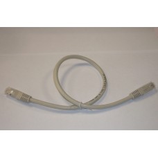 54576 Патч-корд Technolink UTP4 rj45-rj45 cat.6, 0.5м, BC, серый, литой коннектор РАСПРОДАЖА