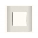 51389 T1.0 - Рамка для внутренней розетки 80х80мм (французский тип) без вставки
