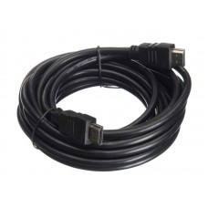 56019 Шнур аудио-видео HDMI-HDMI (1.4, 3D) цвет: золото (5,0м), Netko