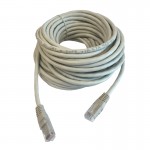 54581 Патч-корд Technolink UTP4 rj45-rj45, cat.6, 10.0м, BC, серый, литой коннектор