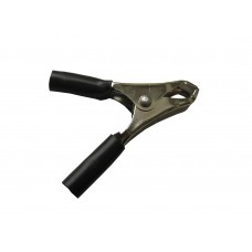 52352 Зажим крокодил, 5A, черный, L=50±5мм, Netko