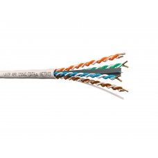 53573 Кабель U/UTP4 cat.6a NETKO /4 пары 23 AWG BC / 305м / одножильный, неэкранированный с крестовиной, 305м СКС, FLUKE TEST