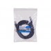 57010 Патч-корд Technolink UTP4 cat 5e, 5,0м, ВС, LSZH, черный, литой коннектор