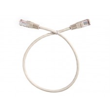 58003 Патч-корд Technolink C UTP4 cat.5е, 0.5м, CCA, LSZH, серый, литой коннектор