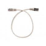 55833 Патч-корд Technolink FTP4 cat 5e, 0.5м, ВС, серый, литой коннектор РАСПРОДАЖА