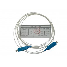 54140 Пигтейл двухсторонний (оптический шнур) SC-SC/UPC SM buffer 0.9 мм 9/125, 3м
